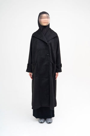 AWBA MAR’AH VEGAN SUEDE COAT