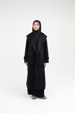 AWBA MAR’AH VEGAN SUEDE COAT