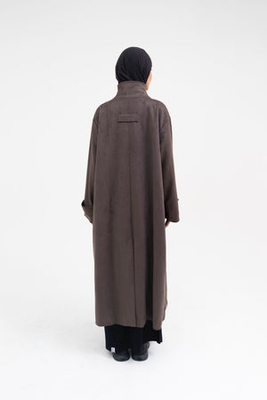 AWBA MAR’AH VEGAN SUEDE COAT