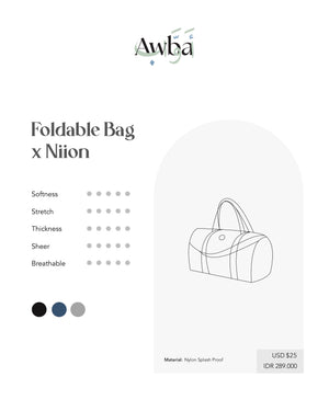 AWBA FOLDABLE BAG by NIION