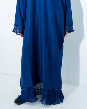 CASUAL CORDUROY PLEATS ABAYA