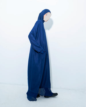 CASUAL CORDUROY PLEATS ABAYA