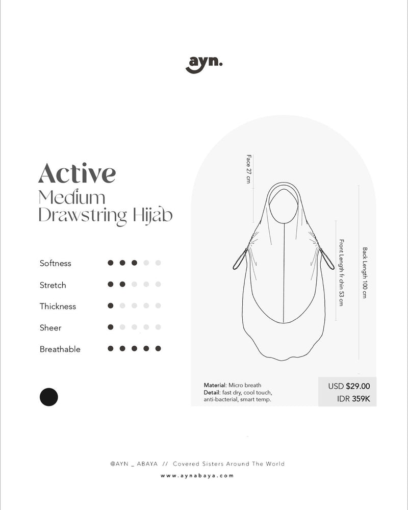 AYN ACTIVE MEDIUM HIJAB