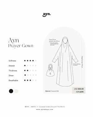 AYN PRAYER GOWN // AYN Ramadan - Eid 1445 H