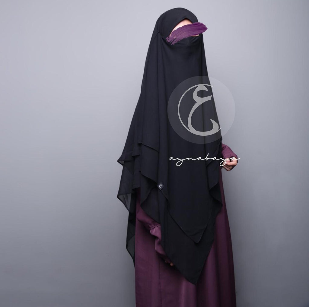 SHAFIYYA TWO LAYER KHIMAR (SOLD OUT)