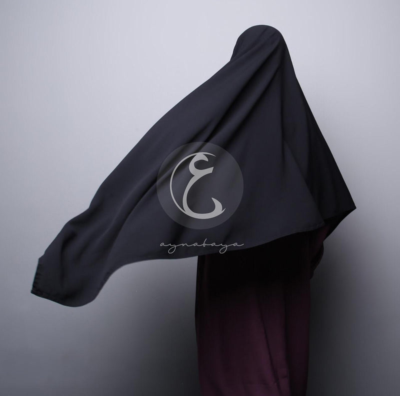 FATIMA FRENCH KHIMAR (MADE ON ORDER)