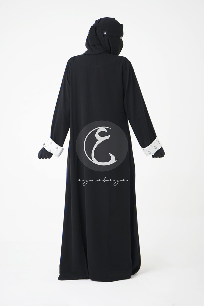 SNAP ABAYA SIGNATURE (MADE ON ORDER) – ayn-abaya