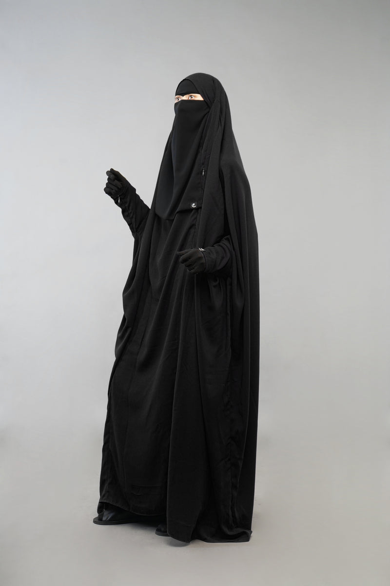 KHADIJA OVERHEAD ABAYA (MADE ON ORDER)