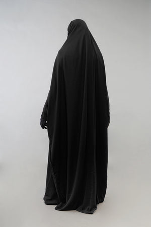 KHADIJA OVERHEAD ABAYA (MADE ON ORDER)